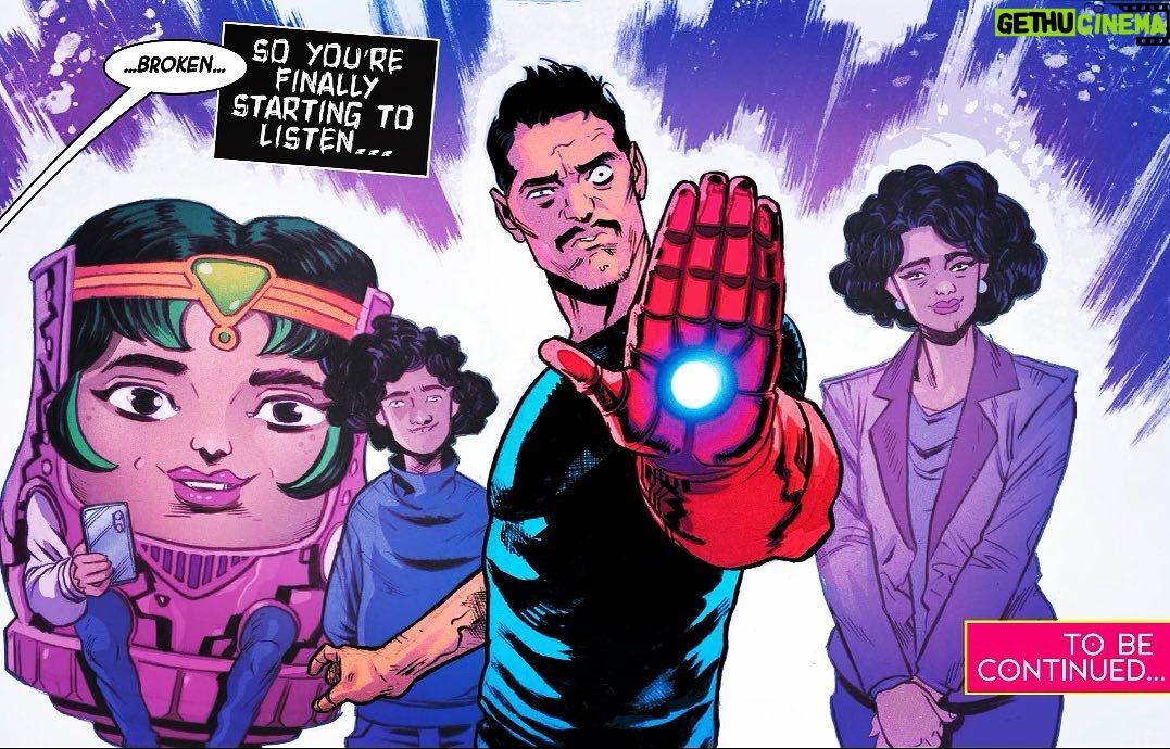Aimee Garcia Instagram - Excited to officially be part of the @marvel universe and originate a Latina character!!! Thx @blumjordan @pattonoswalt @melissafumero @rejectedjokes @marvelsmodok @hulu 2021 #M.O.D.O.K Comic out today! 💜💜