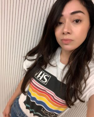 Aimee Garcia Instagram - Stuck in the 80s ...