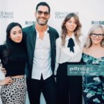 Aimee Garcia Instagram - Amazing night raising money to help find cure for #CysticFibrosis We helped raise 100k 🙌🏽🙌🏽😭😭 Thx @officialtomellis @laurengerman @rachaeleharris @dbwofficial @ildymojo @robenedict @moppyoppenheimer & our LUCIFER fans who came from close & far to support @gracerosefoundation 💜💜💜 We’re all in this together 🌍🌏🌎 SLS Hotel, a Luxury Collection Hotel, Beverly Hills
