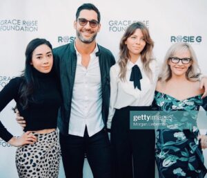 Aimee Garcia Instagram - Amazing night raising money to help find cure for #CysticFibrosis We helped raise 100k 🙌🏽🙌🏽😭😭 Thx @officialtomellis @laurengerman @rachaeleharris @dbwofficial @ildymojo @robenedict @moppyoppenheimer & our LUCIFER fans who came from close & far to support @gracerosefoundation 💜💜💜 We’re all in this together 🌍🌏🌎