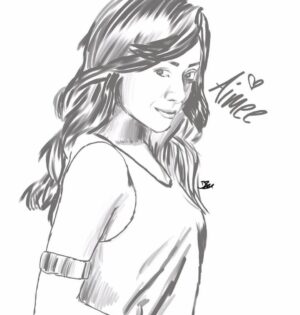 Aimee Garcia Instagram - ONE MILLION FOLLOWERS!!! HUGE thank you to all of you!! Your messages of love and support inspire me and keep me going. To celebrate ... I wanted to celebrate YOU GUYS and post some of my fav #fanart YOU. ALL. ROCK. 🤘🏽😘