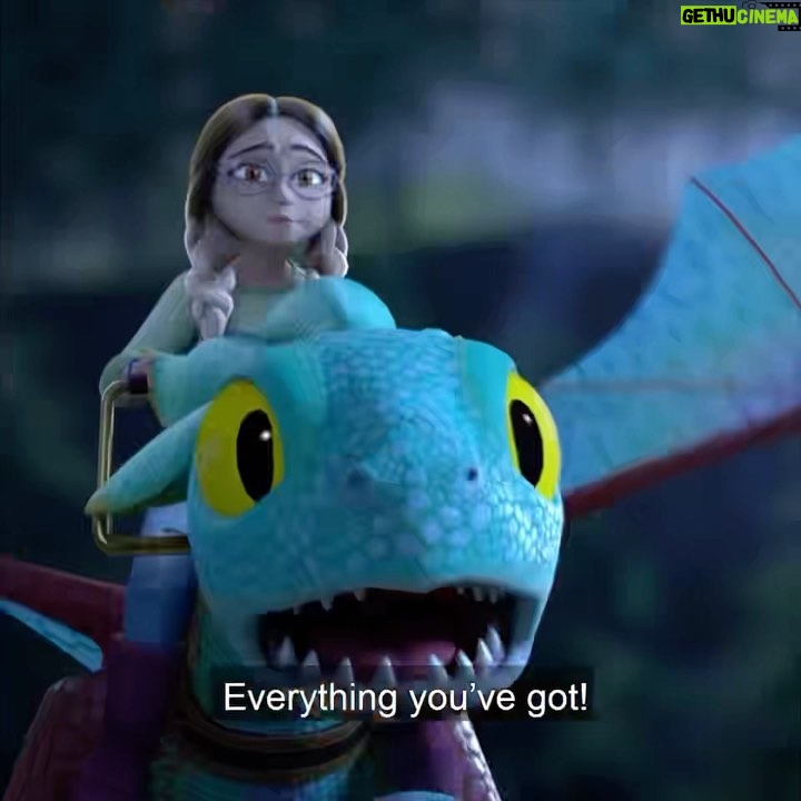 Aimee Garcia Instagram - HOW TO TRAIN YOUR DRAGON: The Nine Realms Season 3!!! August 18 on @hulu @dreamworks 🐉