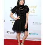 Aimee Garcia Instagram - Obsessed w this dress! Thx @aliceandolivia 🖤 @georgelopezfoundation