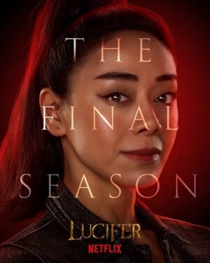 Aimee Garcia Instagram - Will Ella find out? 👩🏽‍🔬 @lucifernetflix Sept 10 #LuciferFinalSeason 🙏🏽