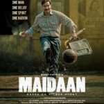 Ajay Devgn Instagram - Come, cheer and celebrate with us on 10th April, in cinemas only! ⚽✨ #MaidaanOnApril10 #MaidaanOnEid #MaidaanInImax #AajaoMaidaanMein @pillumani @gajrajrao @boney.kapoor @zeestudiosofficial @iamitrsharma @arrahman @manojmuntashir @bayviewprojectsllp @freshlimefilms @joysengupta04 @akashaagaya @saregama_official