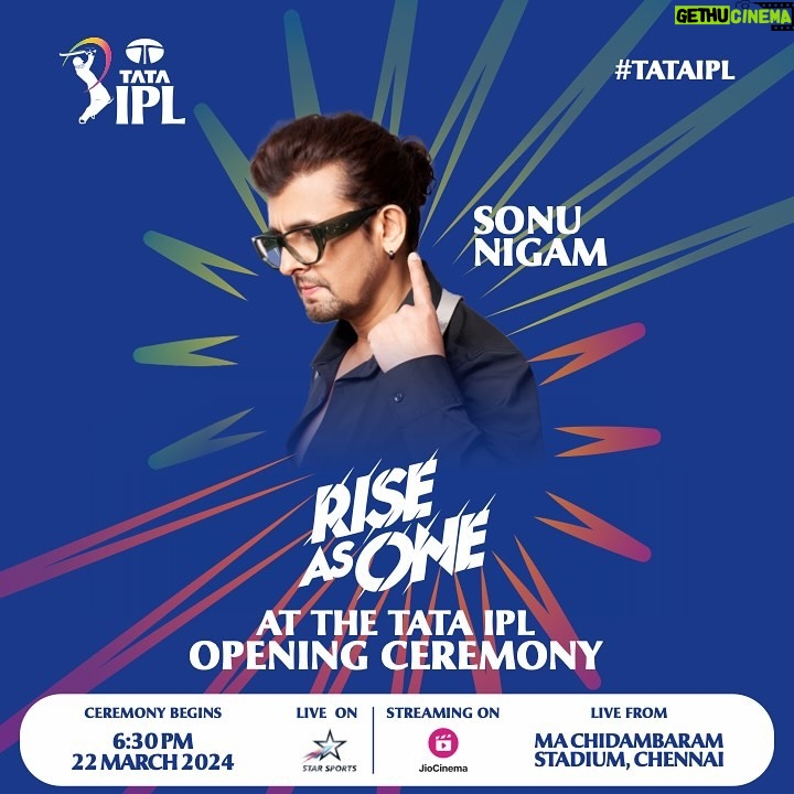 Akshay Kumar Instagram - The stage is set, the lights are bright, and the stars are ready to shine at the #TATAIPL 2024 Opening Ceremony! 🎉🥳 Get ready for an unforgettable fusion of cricket and entertainment ft. a stellar lineup! ✨ 🗓22nd March ⏰6:30 PM onwards