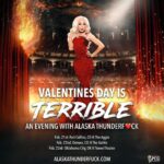 Alaska Thunderfuck Instagram – Happy Valentimes 🐈💝
