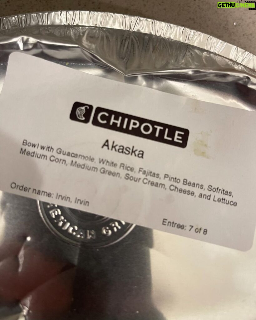Alaska Thunderfuck Instagram - Another one, thank you 🌯