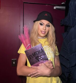 Alaska Thunderfuck Instagram - Dear Diarrhea…💖📝