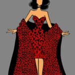 Alaska Thunderfuck Instagram – Moving into the second run of @dragthemusical , we had the opportunity to work with the fiercely talented @marcosquared to create new looks for our characters. 

What I envisioned for Kitty was a coat that reveals into a dress with the same pattern as the lining (red leopard print, of course), like Charles Busch in “Die, Mommie, Die!”.

Here are the drawings I took to Marco, and the incredible garment he brought to life ❤️🖤