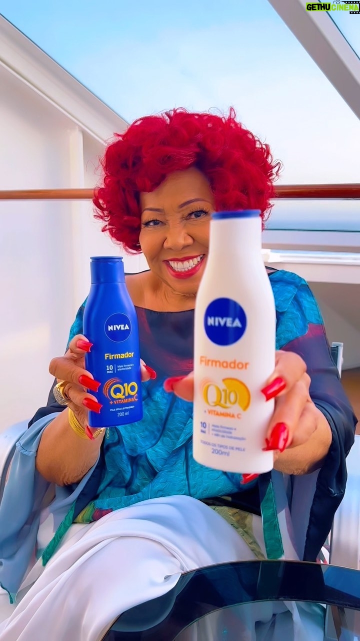 Alcione Instagram - O cuidado com a minha pele é uma das prioridades da minha rotina. E para me sentir segura e confiante, principalmente agora no verão e manter a firmeza e elasticidade em dia, uso e abuso do meu NIVEA Firmador Q10 + Vitamina C! Feito com ingredientes naturais, ele previne a flacidez, hidrata por até 48 horas, reenergiza e revigora. Tudo potencializado pelo Q10, que é uma coenzima que já existe na nossa pele, mas que vamos perdendo com o tempo. Corre lá nos meus stories e aproveite essa maravilha! (Alcione) #MeuCorpoMeuCuidado #NIVEAQ10 #NIVEABrasil @niveabrasil * Publi