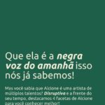 Alcione Instagram - Orgulho da Nação! Artista de vanguarda, mulher de múltiplos talentos que reina por onde passa - essa é Alcione, A Negra Voz do Amanhã. Para além do canto, sua vida foi atravessada por outros ofícios que fazem parte de quem ela é hoje: vamos conhecer? Fonte: Nova Brasil FM / Gama Revista / Enciclopédia Itaú Cultural Imagem/Reprodução: Internet #Mangueira #Alcione #ANegraVozdoAmanhã Estação Primeira de Mangueira