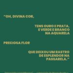 Alcione Instagram - Alcione + Carnaval: uma história de amor que a Verde e Rosa vai contar, cantar e encantar! 🤩 A ala “Nobre Exaltação aos Sambas” propõe alianças entre a paixão de Marrom pelo carnaval carioca e o respeito e dignidade que a Mangueira tem ao exaltar seus conterrâneos de desfiles: muitos anos de competição e trajetórias que compartilham o suor e dedicação entre todas as agremiações. Arrasta pro lado e vem entender mais sobre a relação entre a nossa rainha @alcioneamarrom e seu eterno carinho (mais que recíproco) pelas agremiações. 👑 Texto/Imagem/Reprodução: Site Oficial da Mangueira / Discogs / Letras.com #Mangueira #Alcione #ANegraVozdoAmanhã Estação Primeira de Mangueira