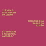 Alcione Instagram - Alcione + Carnaval: uma história de amor que a Verde e Rosa vai contar, cantar e encantar! 🤩 A ala “Nobre Exaltação aos Sambas” propõe alianças entre a paixão de Marrom pelo carnaval carioca e o respeito e dignidade que a Mangueira tem ao exaltar seus conterrâneos de desfiles: muitos anos de competição e trajetórias que compartilham o suor e dedicação entre todas as agremiações. Arrasta pro lado e vem entender mais sobre a relação entre a nossa rainha @alcioneamarrom e seu eterno carinho (mais que recíproco) pelas agremiações. 👑 Texto/Imagem/Reprodução: Site Oficial da Mangueira / Discogs / Letras.com #Mangueira #Alcione #ANegraVozdoAmanhã Estação Primeira de Mangueira