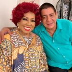 Alcione Instagram - No Dia Nacional do Samba, encontro com meu compadre, amigo e irmão @zecapagodinho no @navioalexandrepires! (Alcione)