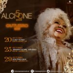 Alcione Instagram - Agenda de Outubro atualizada! Na primeira quinzena, a Marrom se dedicou à muitas novidades que estão por vir, mas a partir de hoje, nossa cantora retorna à estrada! Onde vamos nos encontrar???? (Equipe) 20/10 Clube 1º de Maio | Santo André/SP 25/10 Areninha Cultural João Bosco (Vista Alegre) | Rio de Janeiro/RJ 29/10 WOW Praça Mauá | Rio de Janeiro/RJ