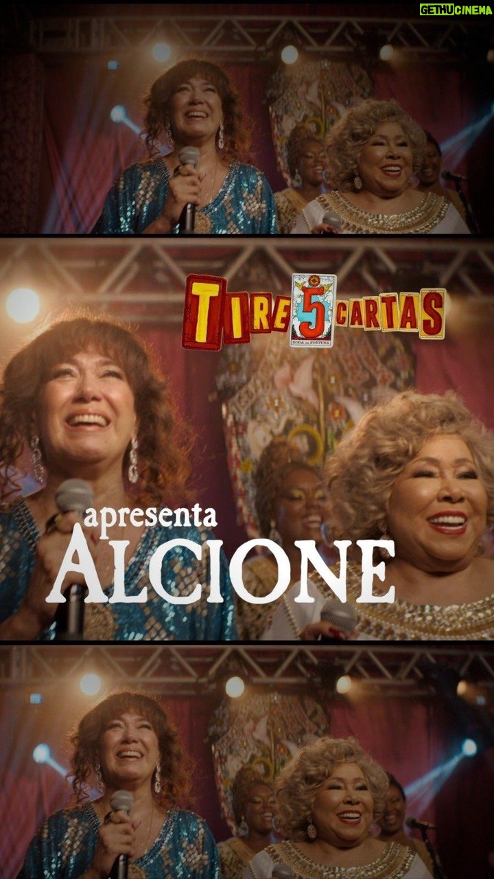 Alcione Instagram - Em um filme maranhense, com gostinho de bacuri*, a participação especial tinha que ser dela : @alcioneamarrom !!! AMANHÃ - dia 14/9 - tem “TIRE 5 CARTAS” nos cinemas! Quem vai? * @anneglaucefreire, jornalista cultural, foi quem resenhou o filme e falou que tem “gostinho de bacuri” 💙