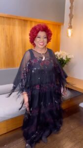 Alcione Instagram - Os looks dos shows do @vivoriorj foram super comentados por aqui! Qual é o seu preferido???? Ah! Tem conteúdo EXCLUSIVO desses shows, rolando no TikTok da Marrom: siga @alcioneamarrom por lá e fique por dentro de novidades! (Equipe) Looks: @ateliersilviabevilaqua