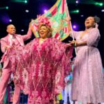 Alcione Instagram - O Show de Verão da @mangueira_oficial é uma reunião de constelações em Verde e Rosa! A iniciativa é de Chico Buarque, enredo da escola em 1998 e desde então, promove o show em benefício da Mangueira! (Equipe) @chicobuarque @xandedepilares @dudunobresamba @fernandaabreureal @pretinhodaserrinha @vivoriorj