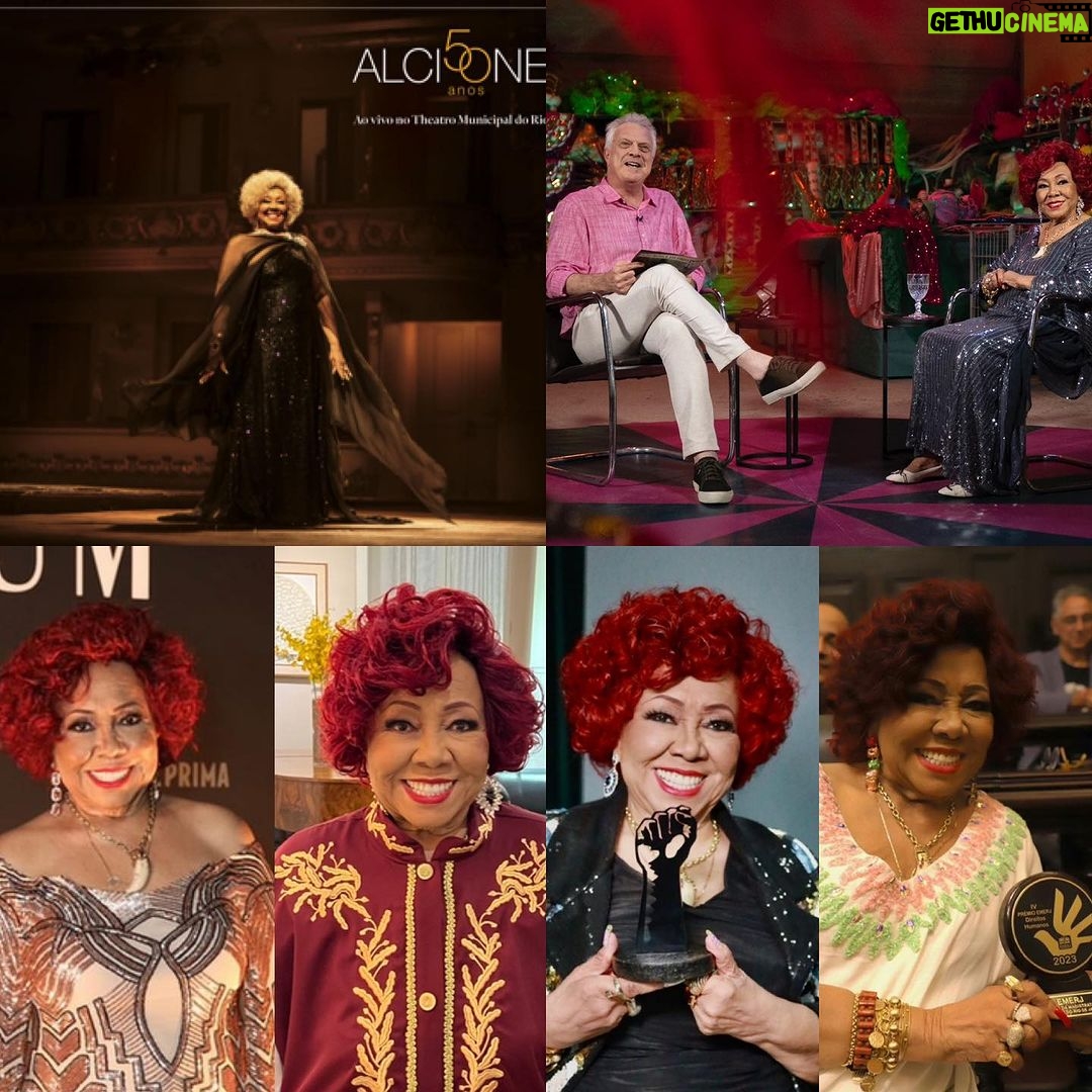 Alcione Instagram - Retrospectiva da Marrom Setembro: O single “A Loba / Ou Ela Ou Eu” marca o início da divulgação do álbum “Alcione 50 anos”, gravado ao vivo no Theatro Municipal do Rio de Janeiro e lançando no mês seguinte! Outubro: O especial “Som Brasil Alcione”, apresentado por Pedro Bial, contou toda a vida e trajetória artística da Marrom, com imagens e detalhes exclusivos. O conteúdo está disponível no aplicativo Globoplay. Novembro: O mês de aniversário de Alcione foi marcado por uma sequência super importante de homenagens, destacando: Liberatum em Salvador, posse na Academia Brasileira de Cultura e Prêmio Potências em São Paulo, alem de ter participado da Festa da Música no Maranhão, em São Luís! Dezembro: O Tribunal de Justiça do Estado do Rio de Janeiro, conjuntamente com a Escola de Magistrados (EMERJ), concede o Prêmio Direitos Humanos à Alcione, pela sua ativa participação em projetos sociais e beneficentes ao longo de toda sua carreira!
