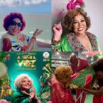 Alcione Instagram - Retrospectiva da Marrom Janeiro: 2023 começou com máxima felicidade para a Marrom, pois o primeiro show do ano foi em São Luís, sua terra natal e em praça pública! Ao longo do ano, isso se repetiria por mais três vezes! Fevereiro: Entre as atividades que marcaram o mês do Carnaval, a presença dela no Baile da Vogue foi um ponto alto, pois dois meses antes, em Dezembro de 2022, nossa cantora foi capa da revista! Março: Em Março, mais precisamente no dia 13, aconteceu um marco na vida de Alcione: o anúncio dela como enredo da Estação Primeira de Mangueira para o Carnaval de 2024! Abril: Na festa dos 95 anos da Mangueira, o anúncio oficial do enredo sobre a Marrom: “A Negra Voz do Amanhã”!