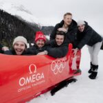 Alexander Ludwig Instagram - @omega got the band together and it rocked #Omegabychoice #omegaofficialtimekeeper St. Moritz Switzerland