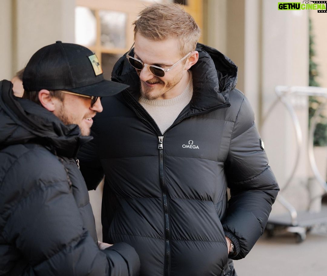 Alexander Ludwig Instagram - @omega got the band together and it rocked #Omegabychoice #omegaofficialtimekeeper St. Moritz Switzerland