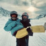 Alexander Ludwig Instagram - Happy 2023 from us troublemakers to you🙌❤️@blackcombsnow for the win! Thank you guys! Whistler, Canada