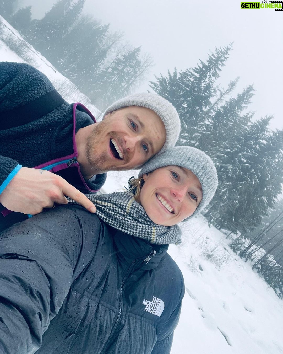 Alexander Ludwig Instagram - Love you sis @natalielud Whistler, Canada