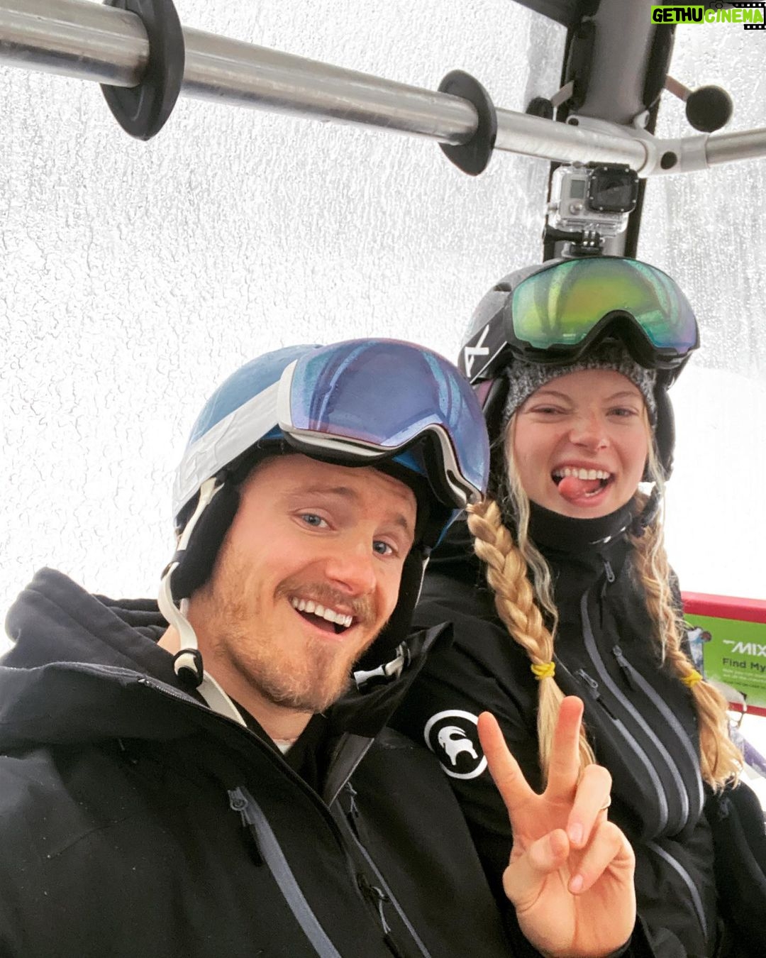 Alexander Ludwig Instagram - When your sis works for @backcountry you get some pretty sick gear for Xmas! Loving your stuff #backcountry !! Whistler, Canada