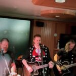 Alexander Ludwig Instagram - The guys on my left and right are local legends and my favorite band of all time. Every year around this time of year I get the honor of playing with them and it’s never a dull moment. If youre in whistler do yourself a favor and check out @thehairfarmers Love ya dudes! Merry Xmas!