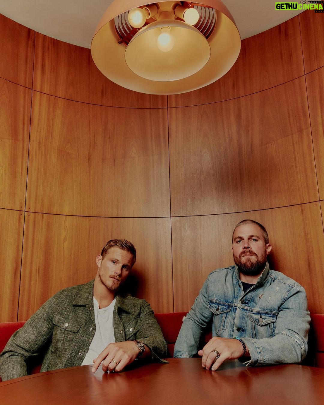 Alexander Ludwig Instagram - @nytimes #photoshoot just a couple ‘a Canadians pretending to fit in 🍁
