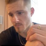 Alexander Ludwig Instagram - @theirisours •the future of Heirlooms Cannot wait for you all to see what @laurendludwig and I have been working on. So grateful for each and every one of you. #recycledfashion #recycledgold #sustainability #theirisours #their #futureofheirlooms #letsgo