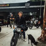 Alexander Ludwig Instagram - Thank you @fsmotorcycle for letting me take this bad boy for a rip- will absolutely be back