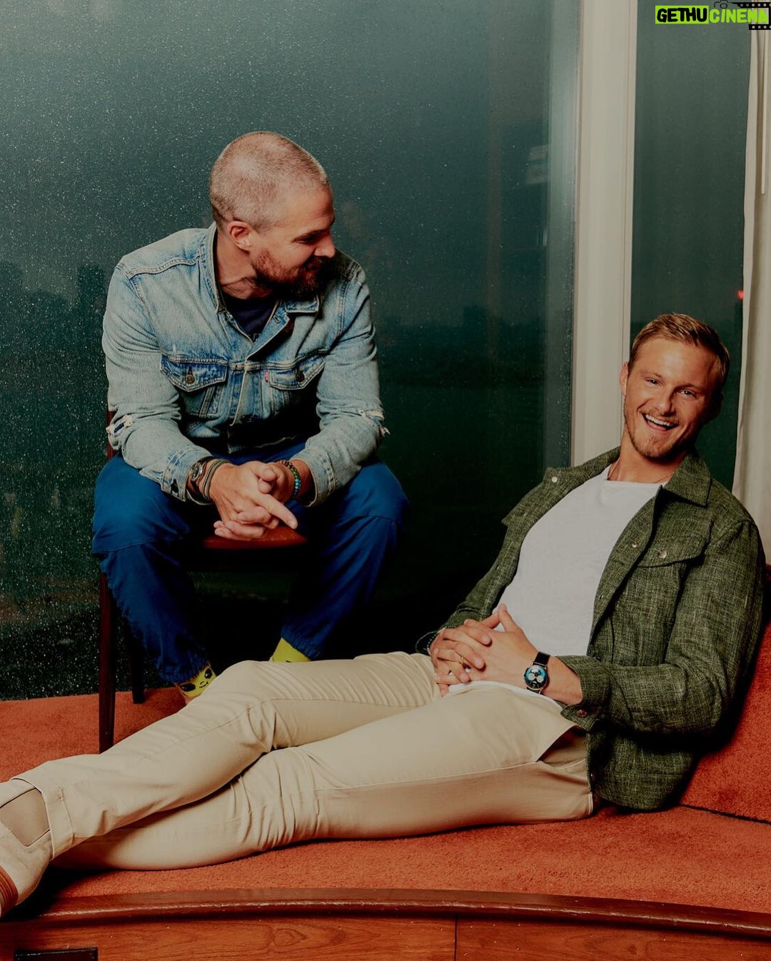 Alexander Ludwig Instagram - @nytimes #photoshoot just a couple ‘a Canadians pretending to fit in 🍁