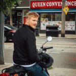 Alexander Ludwig Instagram - Thank you @fsmotorcycle for letting me take this bad boy for a rip- will absolutely be back