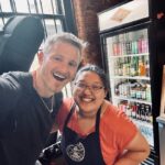 Alexander Ludwig Instagram - Ran back into my girl Lauren who told me people are stopping her after this video I posted that went bananas all over the internet. If you are in or around nashville please check out her families Deli- @thesoutherndeli it’s by far my favorite in town and Lauren is THE BEST @8pawsandatail @Theonebluerabbit