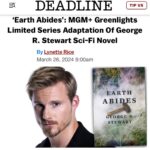 Alexander Ludwig Instagram - Couldn’t be more excited about this project. Thank you to @mgmplus Michael Wright, Todd Komarnicki, Kearie Peak, Lighthouse Productions, Michael Phillips and Juliana Maio for entrusting me with this seminal piece of work. The book is incredible and “Isherwood Williams (ish)” is a character unlike any I have had the chance to portray. Truly a dream job and I am overjoyed for the opportunity to bring this to you all. Stay tuned