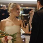 Alexandra Cooper Instagram - Practicing for the big day🥺❤️ We had a little pre-wedding celebration with Matt’s 100 yr old grandma last night. She sadly won’t be able to travel to our wedding so we wanted to make her feel special and a part of everything❤️ sobbing love you grandmommy. The daddy gang loves you too you legend (yes she’s wearing Chd sweats)