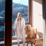 Alexandra Cooper Instagram - like father like son Stein Eriksen Lodge Deer Valley