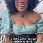 Alexis Nikole Nelson Instagram - Dandelion root tea!! Also called dandelion coffee! Also ITS TOO WARM OUT Columbus, Ohio