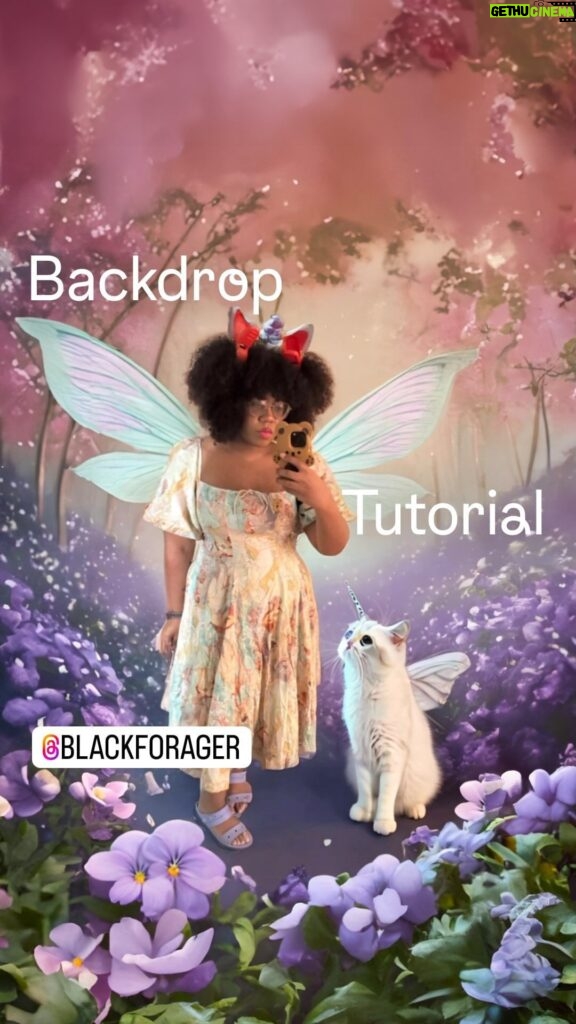 Alexis Nikole Nelson Instagram - Tap into your imagination with Instagram’s new AI editing feature in Stories, Backdrop! 💫 Available now on Instagram in the US, you can reimagine your image’s background with just a few taps and a prompt like ‘chased by dinosaurs’ or ‘surrounded by puppies’ to create an entirely new image for your Story — and @blackforager is here with a tutorial to show you how to get started!