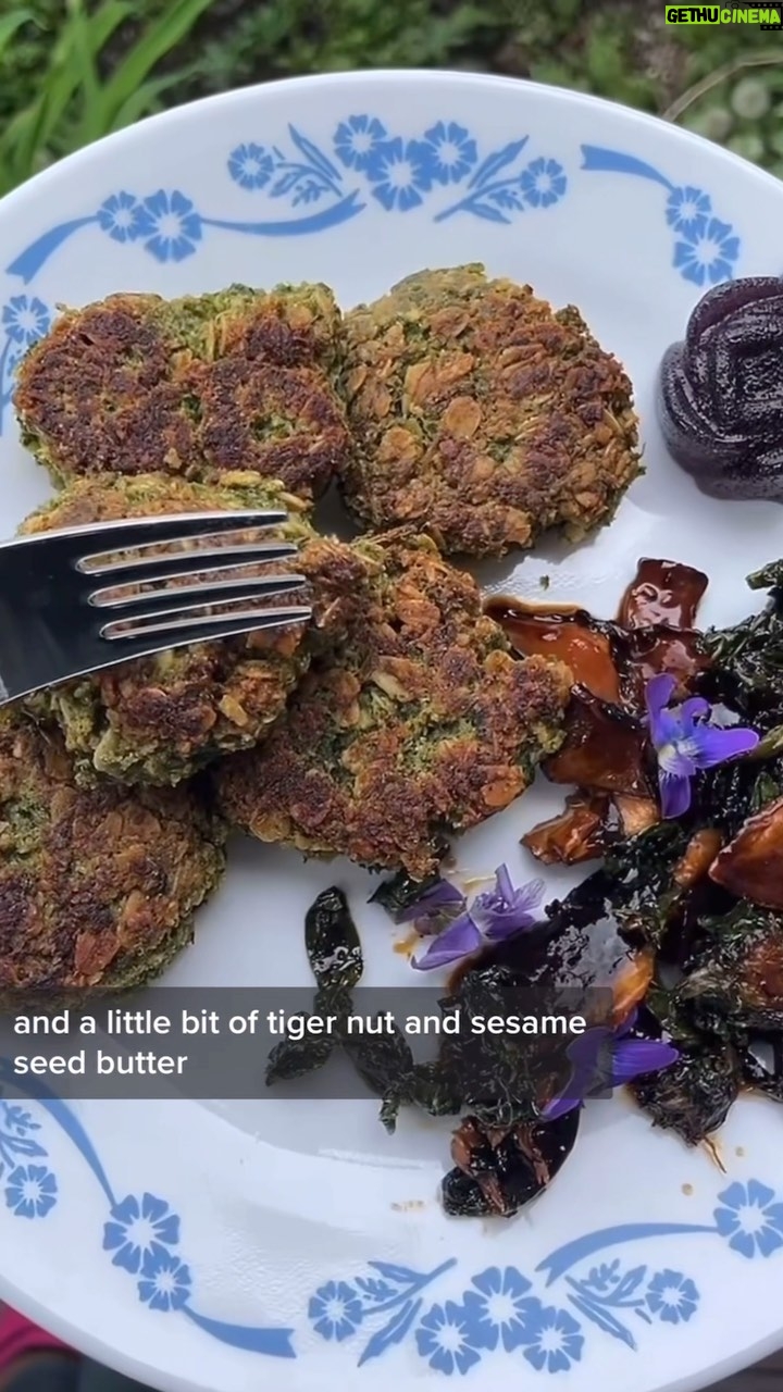 Alexis Nikole Nelson Instagram - Mid-Spring lunch as a forager 🌱✨ y’all wanna talk about Poke Sallet/Poke Salad/Polk Sallet this year? ‘Cause I kinda wanna talk about it! Columbus, Ohio