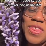 Alexis Nikole Nelson Instagram - WISTERIA SYRUP HOW-TO 💜✨ From gardens worldwide to Demon Slayer, wisterias are known far and wide for their gorgeous flowers and intoxicating scent! But did you know the flowers are edible and DELISH!