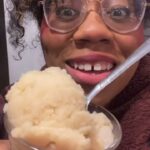 Alexis Nikole Nelson Instagram - SNOW CREAM 🍨 @mnforager and I were on the same wavelength today! We got a lot more snow than we expected in Columbus which means TWO THINGZ 1. I have to re-shovel the sidewalk in the morning 😆 2. SNOW CREAM TIME! For those of you wanting to make a non-dairy sweetened condensed milk, it’s equal parts milk and sugar, cooked down for at least 40 mins (preferably 60 but that’s a LONG TIME TO STAND N STIR 😆)