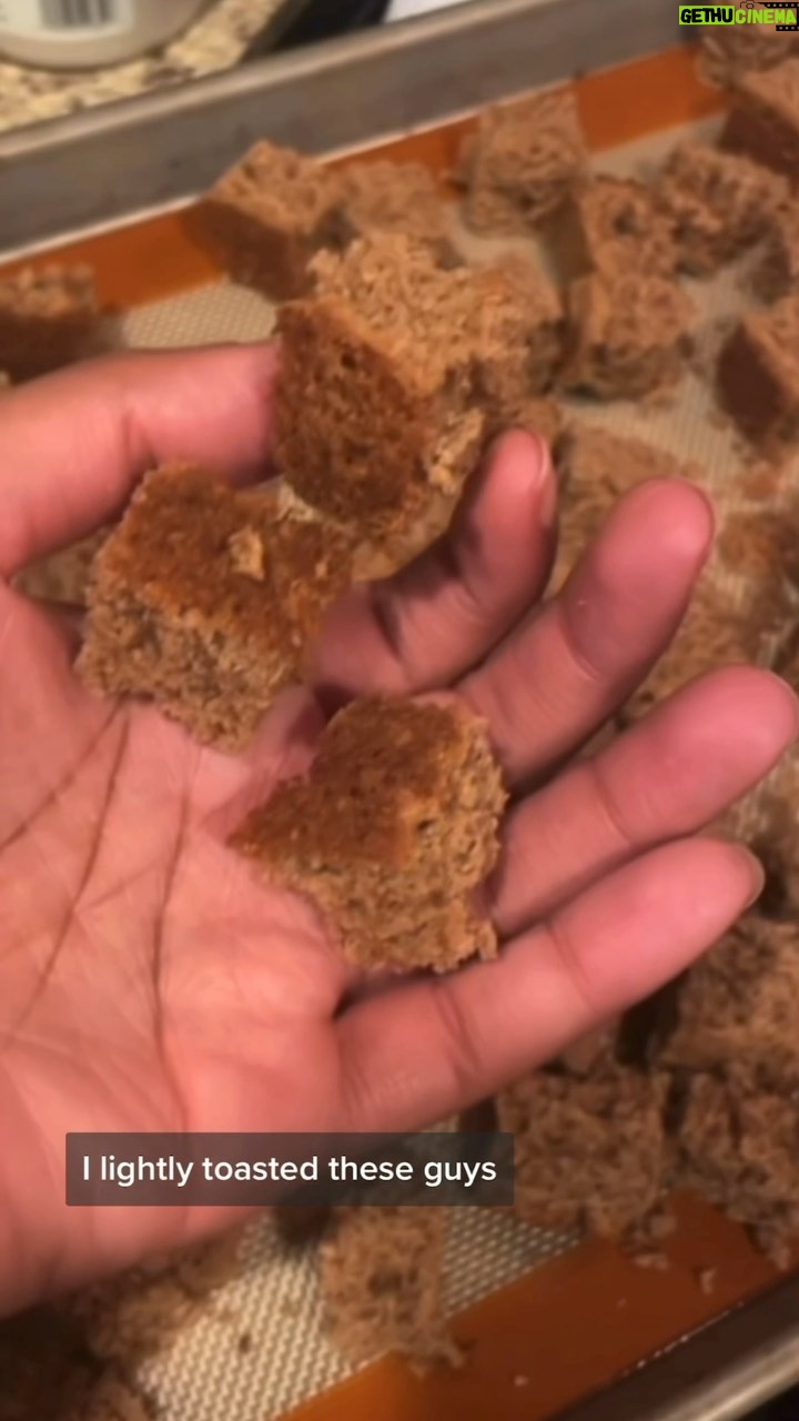 Alexis Nikole Nelson Instagram - Acorn Bread Stuffing. The extended cut. Do I love stuffing? Yes. But also eff a pilgrim.