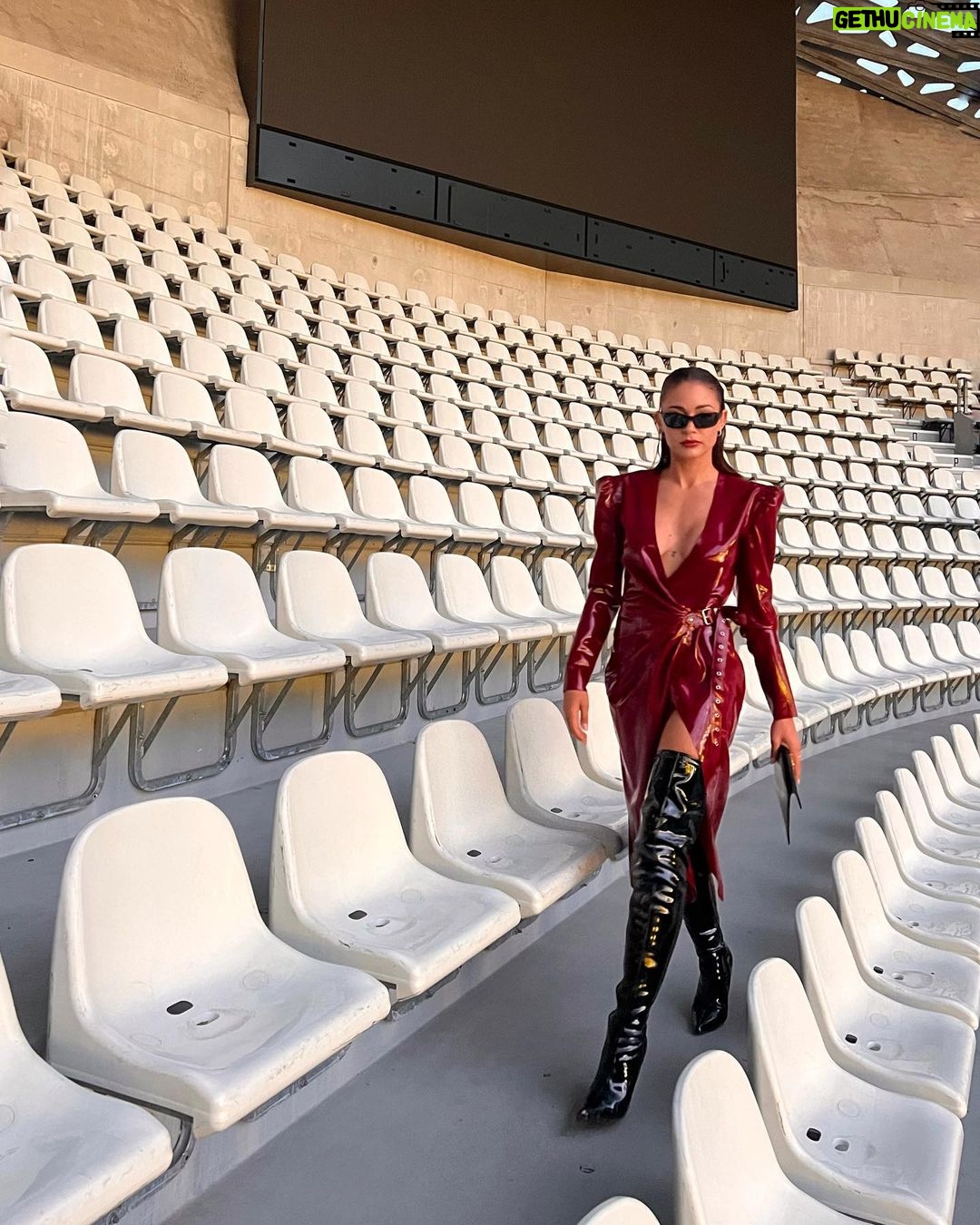 Alix Desmoineaux Instagram - Yesterday at @balmain Festival V03 πΌπ» Stade Jean-Bouin