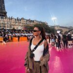 Alix Desmoineaux Instagram - Category is : Sporty ⚽️ @impulstar @instagram @meta Outfit: @bbcicecream @radical.pr Ponytail: @royalextension Paris, France