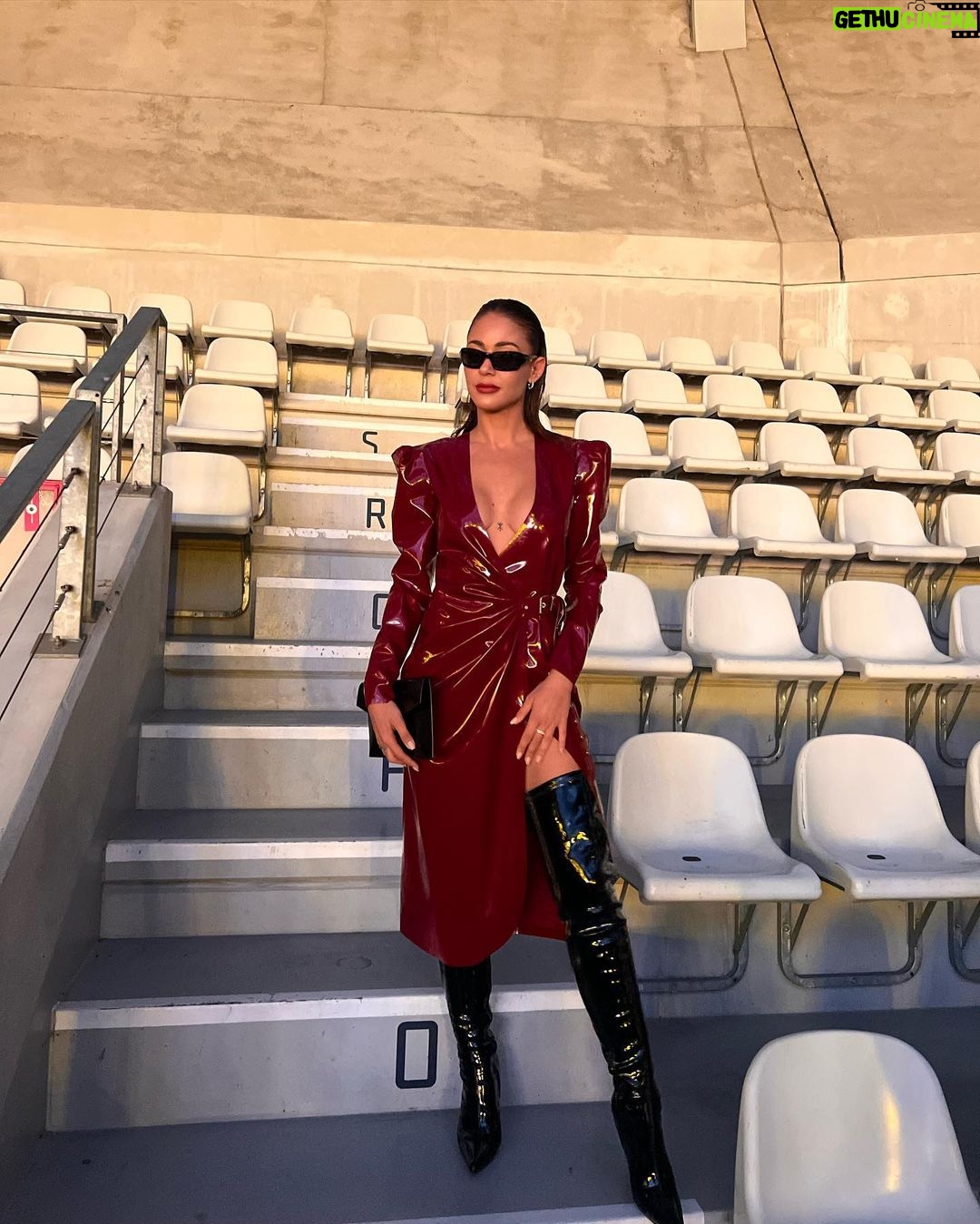 Alix Desmoineaux Instagram - Yesterday at @balmain Festival V03 πΌπ» Stade Jean-Bouin