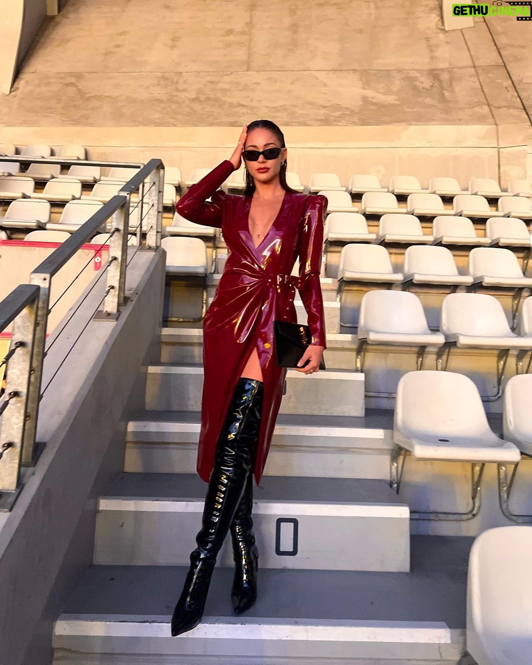 Alix Desmoineaux Instagram - Yesterday at @balmain Festival V03 πΌπ» Stade Jean-Bouin